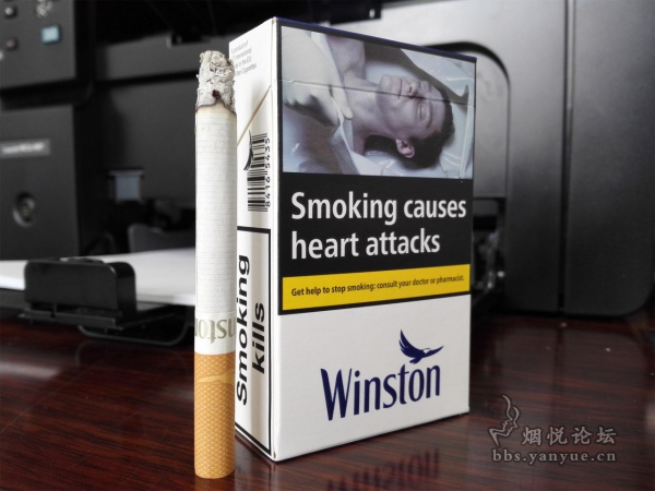 欧盟新款蓝云丝顿(Winston)品鉴:整体品质与老款相同 前半段饱满而流畅 后半段口感略显乏力和平庸
