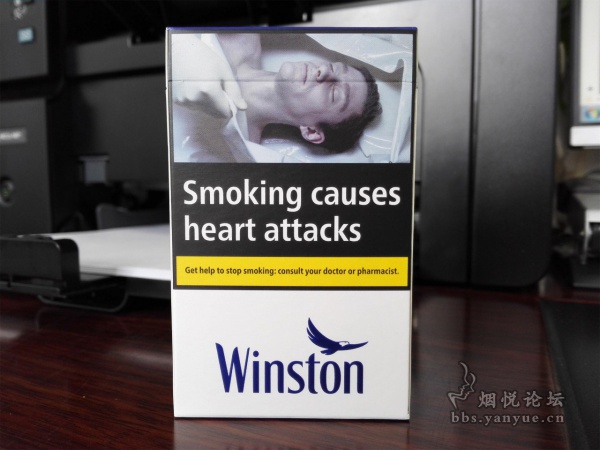 欧盟新款蓝云丝顿(Winston)品鉴:整体品质与老款相同 前半段饱满而流畅 后半段口感略显乏力和平庸
